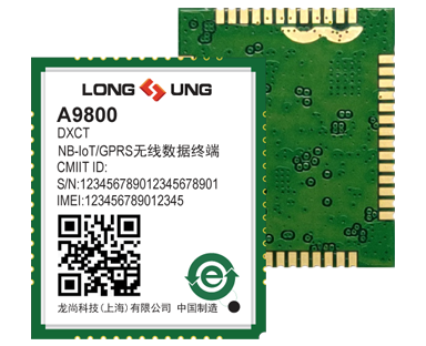 Longsung A9800是LCC城堡形封裝中最小的NB-IoT / GPRS模塊之一，超低功耗和擴展的溫度范圍。